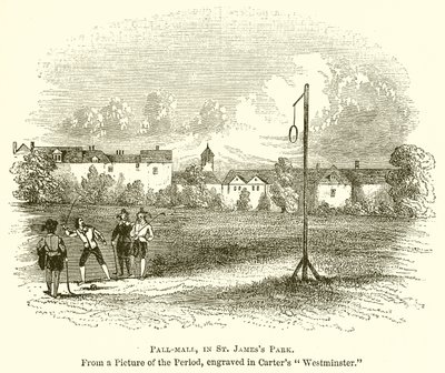 Pall-Mall, dans le parc St. James - English School