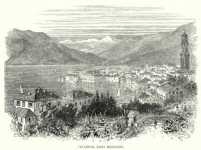 Pallanza, Lac Majeur (gravure) - English School