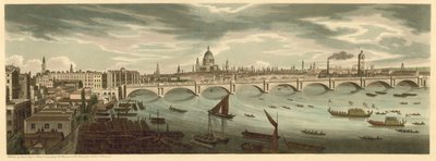 Vue panoramique sur Londres incluant le pont de Londres et la cathédrale Saint-Paul - English School