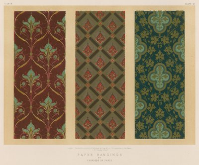 Papiers peints par Desfosse de Paris - English School