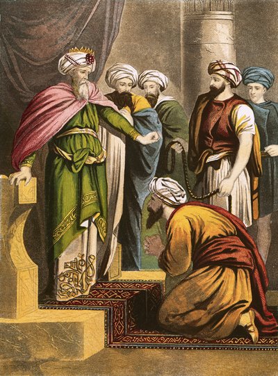 Parabole du roi et de ses serviteurs - English School