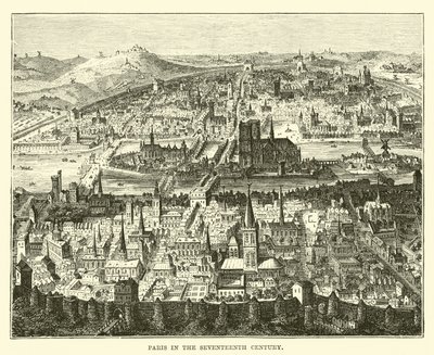 Paris au XVIIe siècle - English School