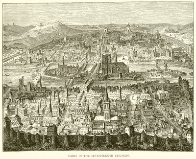 Paris au XVIIe siècle - English School