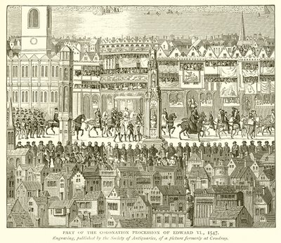 Partie de la procession de couronnement d