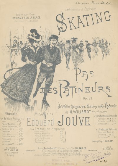Pas des patineurs - English School