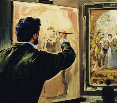 Paul Cézanne a étudié et même copié les œuvres de Rubens au Musée du Louvre - English School