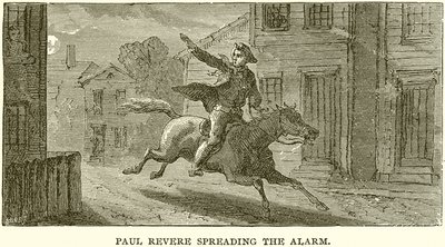 Paul Revere sonnant l
