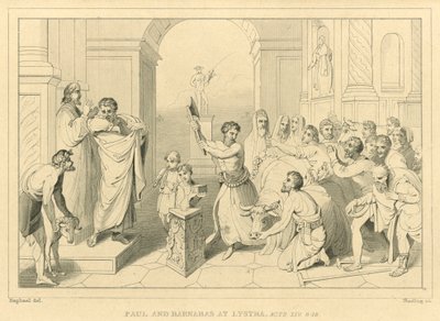 Paul et Barnabas à Lystre, Actes XIV, 8-18 - English School