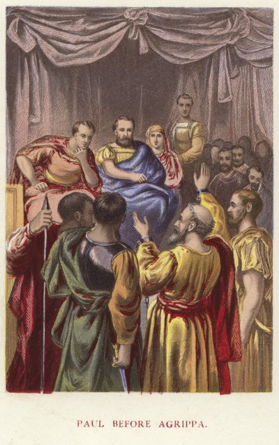 Paul devant Agrippa - English School