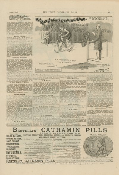 Publicités du Penny Illustrated Paper - English School