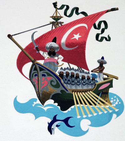 Navire persan - English School