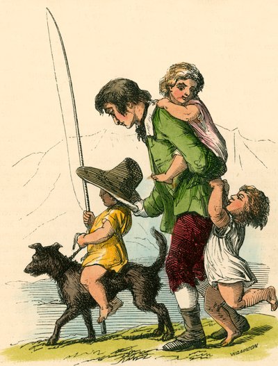 Pierre jouant avec les enfants - English School