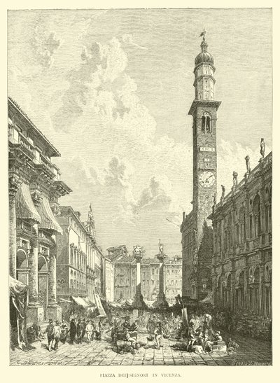 Piazza dei Signori à Vicence - English School