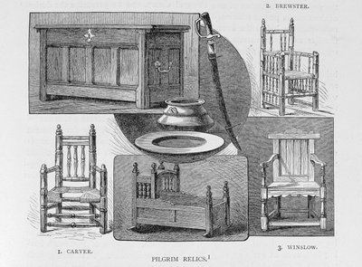 Reliques de pèlerins, illustration du Volume III de 