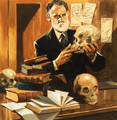 Homme de Piltdown - English School