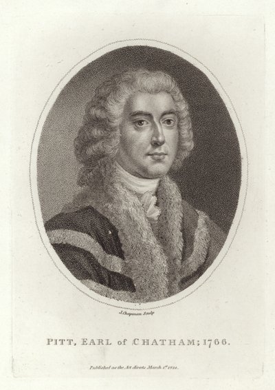 Pitt, comte de Chatham, 1766 - English School