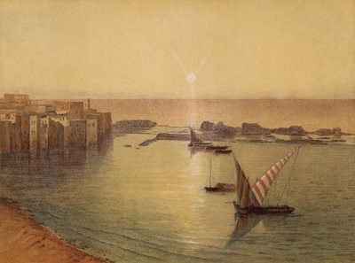Lieux mentionnés dans la Bible : Sidon, côté sud et ancien port - English School