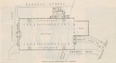 Plan du nouveau Hall agricole - English School
