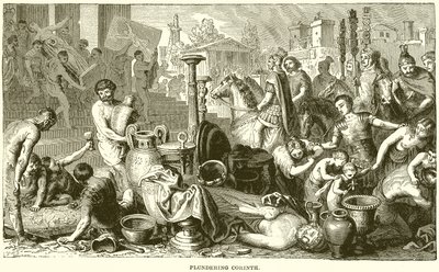 Pillage de Corinthe - English School