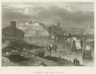 Plymouth, depuis le Mont Batten - English School