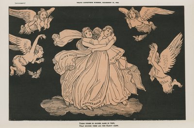 Caricature politique (lithographie couleur) - English School