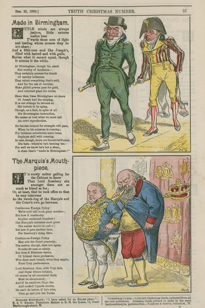 Caricatures politiques - English School