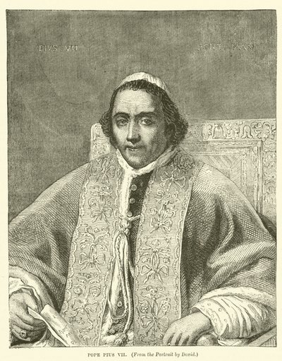 Pape Pie VII - English School