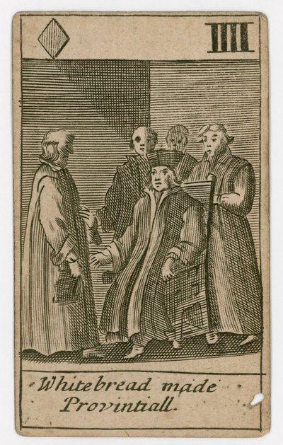 Carte à jouer du complot papiste - English School