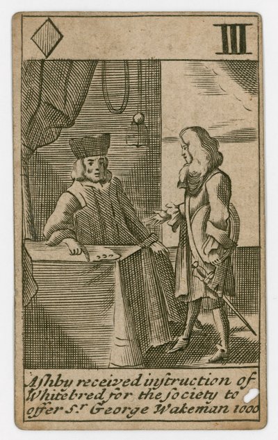 Carte à jouer du complot papiste - English School