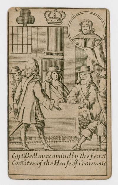 Carte à jouer du complot papiste - English School