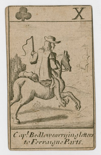 Carte à jouer du complot papiste - English School
