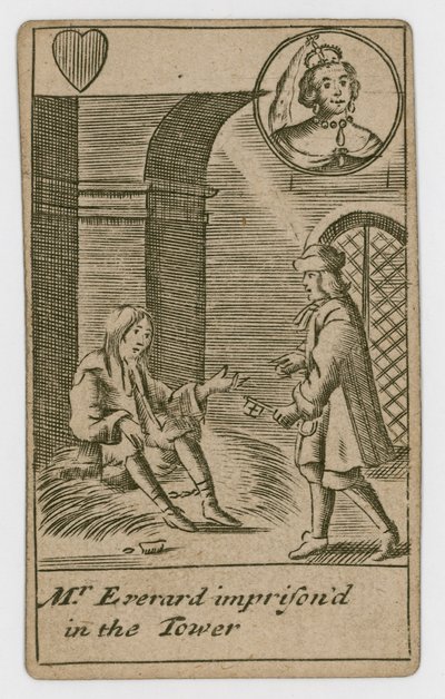 Carte à jouer du complot papiste - English School