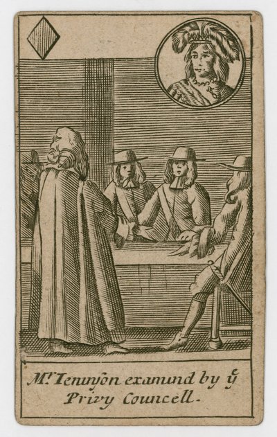 Carte à jouer du complot papiste, 1679 - English School