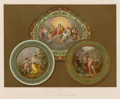 Porcelaine de la Manufacture Impériale, Vienne - English School