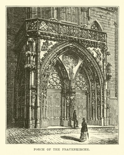Porche de la Frauenkirche - English School