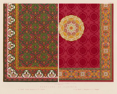 Portions de Tapis - English School