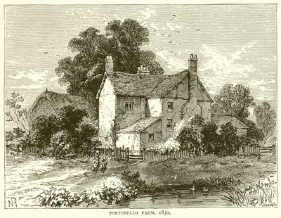 Ferme de Portobello. 1830 - English School