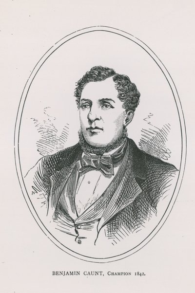 Portrait de Benjamin Caunt - English School
