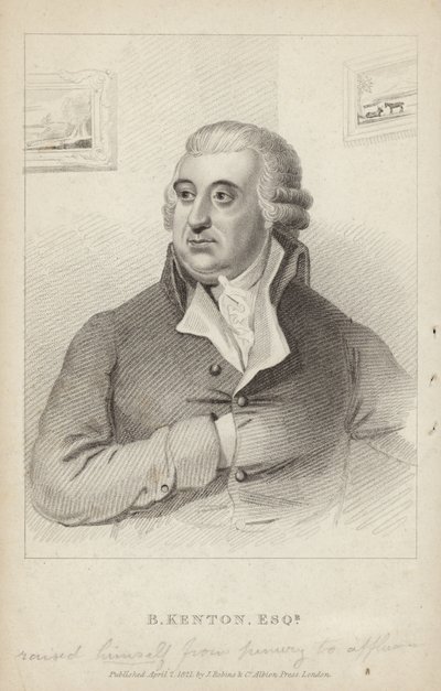 Portrait de Benjamin Kenton - English School