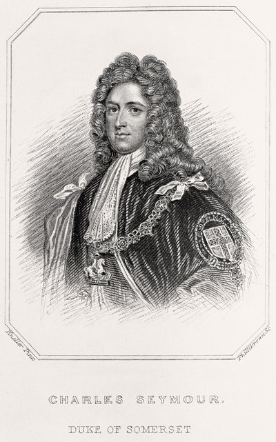 Portrait de Charles Seymour, duc de Somerset - English School
