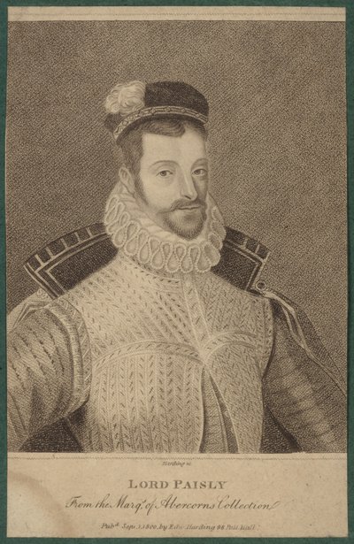 Portrait de Claud Hamilton, seigneur de Paisley - English School