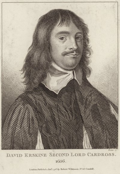 Portrait de David Erskine, Second Lord Cardross - English School