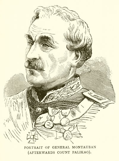 Portrait du général Montauban - English School