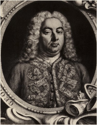 Portrait de George Friedrich Haendel - English School