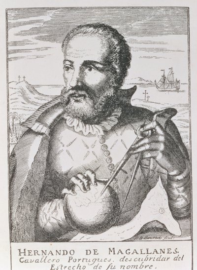 Portrait de Hernando de Magallanes (c.1480-1521) de 