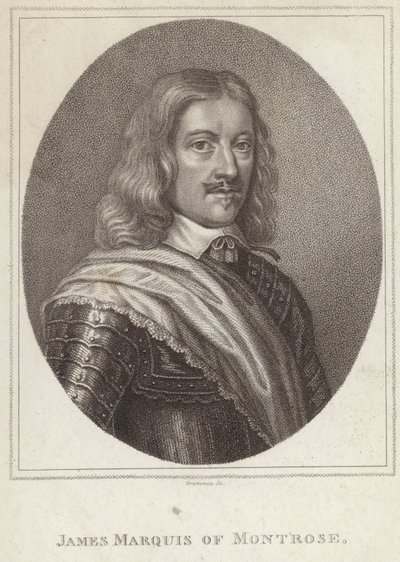 Portrait de James Graham, marquis de Montrose - English School
