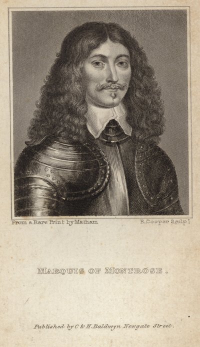 Portrait de James Graham, marquis de Montrose - English School
