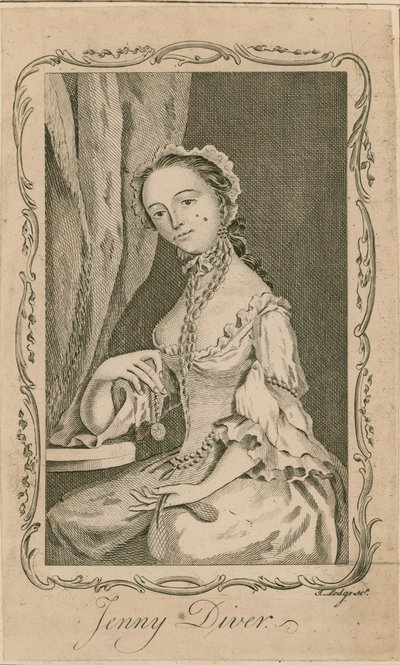 Portrait de Jenny Diver - English School
