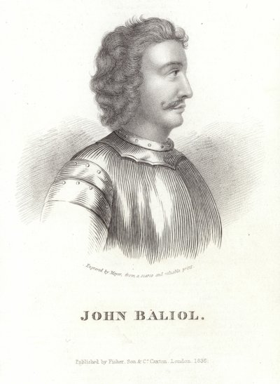 Portrait de John Balliol - English School