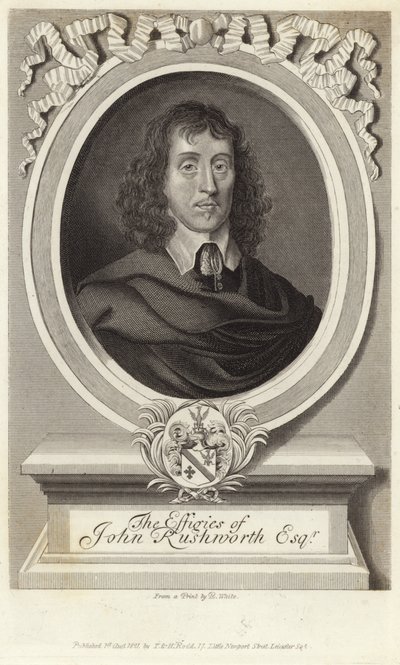 Portrait de John Rushworth - English School